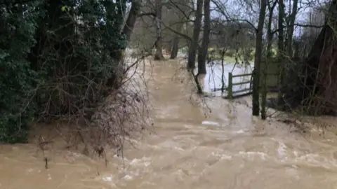 Hertfordshire Boat Rescue floodwater