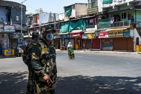 Getty Images Gujarat lockdown