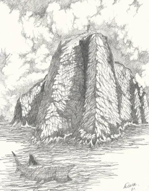 Alan Dunlop Barra head lighthouse