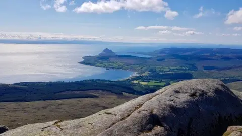 Lynsey McBurnie View from Goatfell