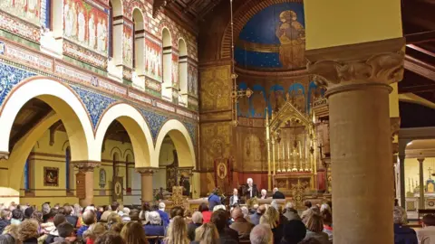 Jericho: A Celebration “His Dark Materials” author Philip Pullman giving a talk at St Barnabas Church