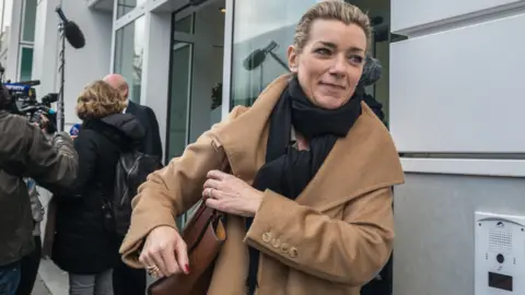 Getty Images President of of the right-wing Les Republicains (LR) party's high authority in charge of organizing the party's 2016 primaries ahead of the 2017 presidential elections, Anne Levade in 2017