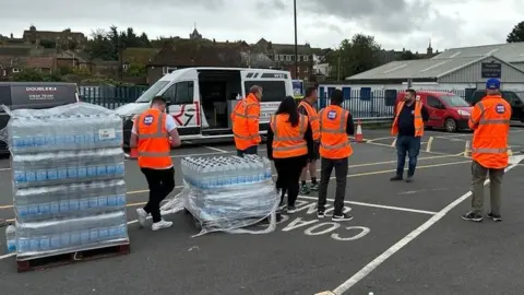 Southern Water Water station at Rye Station