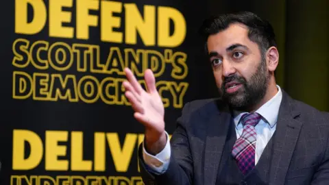 PA Media First Minister Humza Yousaf