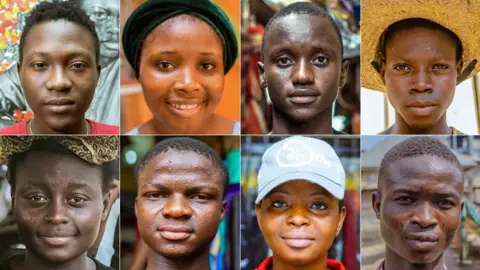 BBC Nigeria composite of people interviewed