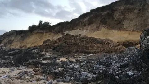 East Suffolk Council Thorpeness erosion