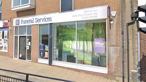 Google East of England Co-op Funeral Services shopfront