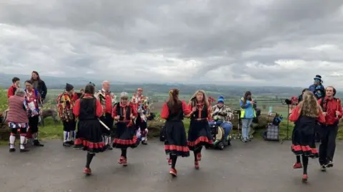 BBC A group of Morris dancers