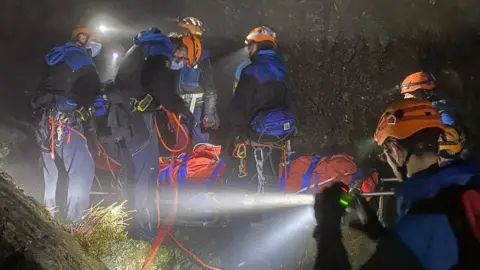 Cockermouth Mountain Rescue Team Crew members