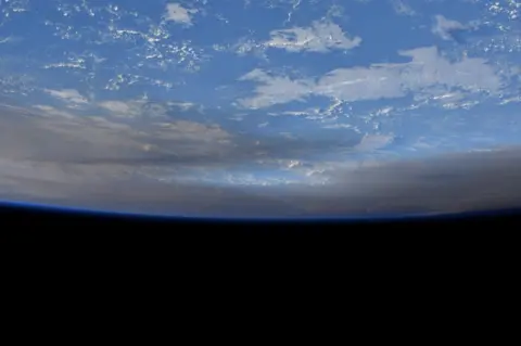 NASA Ash in the atmosphere