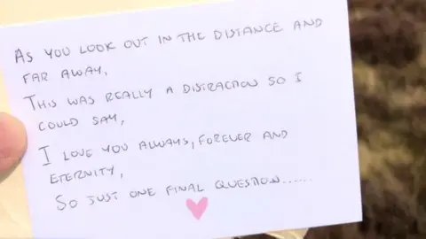 Becky and James James's final clue for Becky