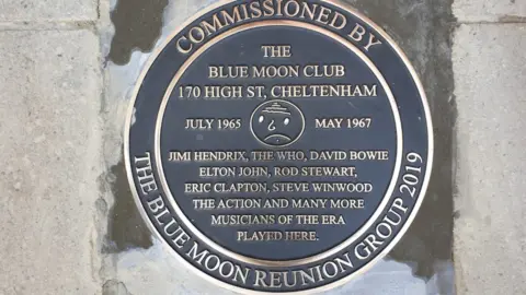 BBC Blue Moon plaque