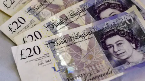 Getty Images £20 notes