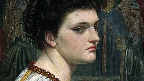 Norwich Castle Museum & Art Gallery Study of a Lady in a Yellow Dress by Emma Sandys