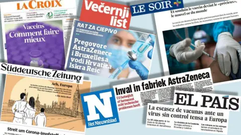 BBC Newspaper front pages