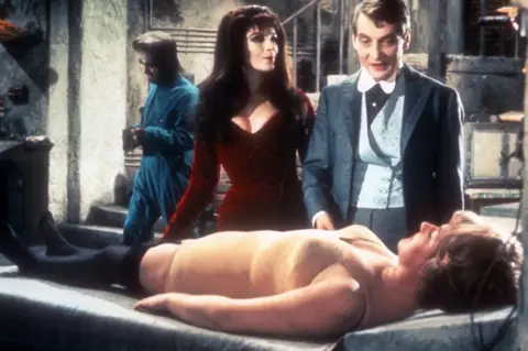 Ronald Grant Fenella Fielding and Kenneth Williams