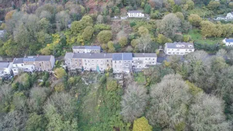 Neath Port Talbot An aerial view of Pantteg