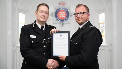 Essex Police Ben-Julian Harrington and Ben Herbert