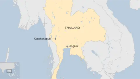 Map of Thailand