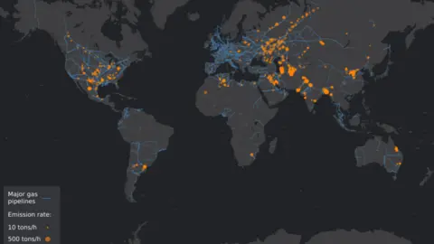 Thomas Lauvaux Methane leaks have been systemically mapped from space