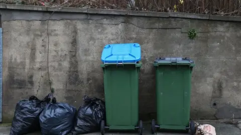 Getty Images Bin bags and wheelie bins