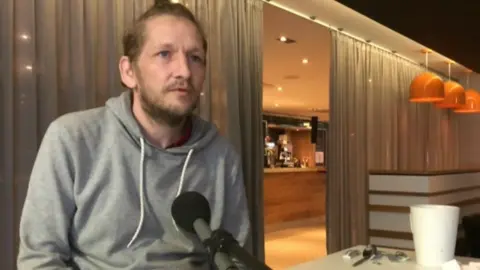 BBC Rough sleeper Danny