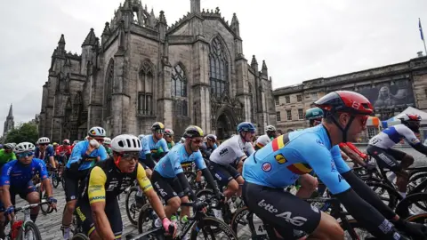 Reuters Road race in Edinburgh