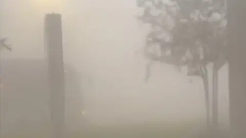 Smoke in New Orleans