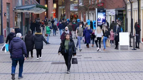 Pacemaker Shoppers in Belfast City Centre