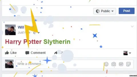 Facebook A screengrab from Facebook