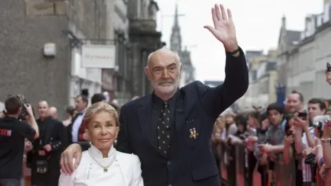 Ivon Bartholomew Sir Sean and his wife Micheline