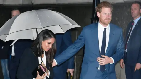 PA Media The Duke and Duchess of Sussex