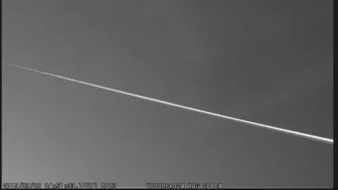 Hampshire Astronomical Group Photo of meteor