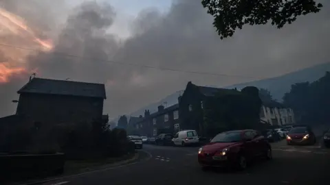 Getty Images Smoke in Stalybridge