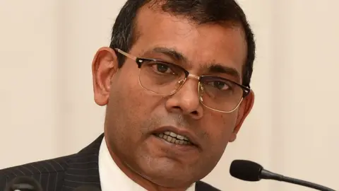 AFP/getty Former President of the Maldives Mohamed Nasheed in January in Colombo