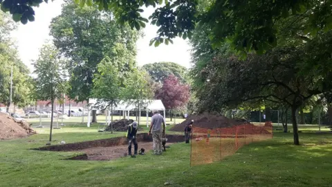 Bishop Grosseteste University Dig site