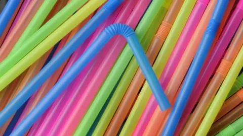 Getty Images Dr Christian Dunn has called for plastic straws to be banned.