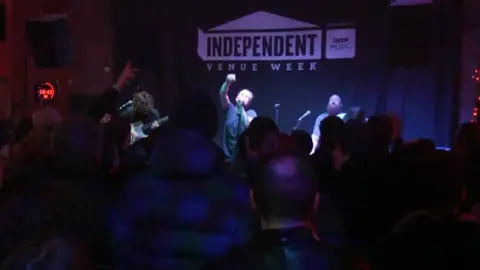 IVW/Blue Hippo Media Idles perform at Studio 2 in Liverpool for IVW in 2019