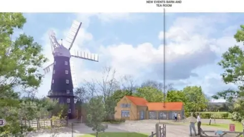 East Lindsey District Council Alford Windmill drawings