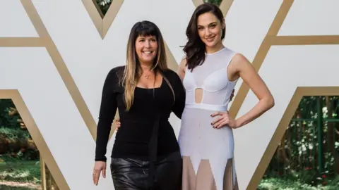 Marcos Tarini Patty Jenkins and Gal Gadot