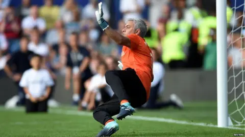 Reuters Jose Mourinho in a penalty shootout