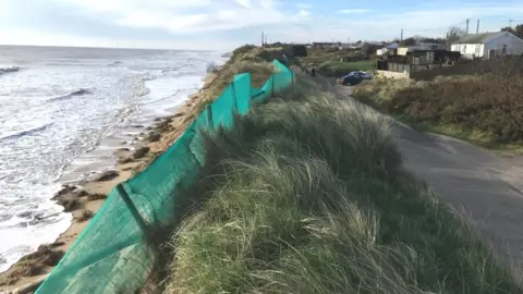 Road along The Marrams, Hemsby