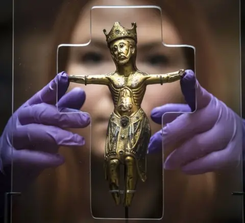 PA Media The figure of Christ