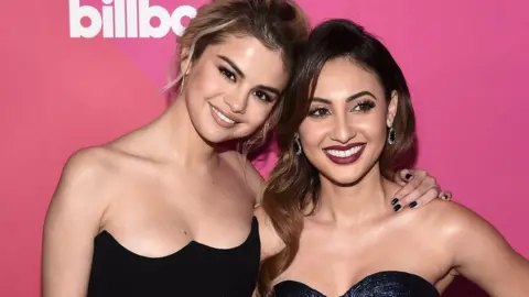 Getty Images Selena Gomez and Francia Raisa