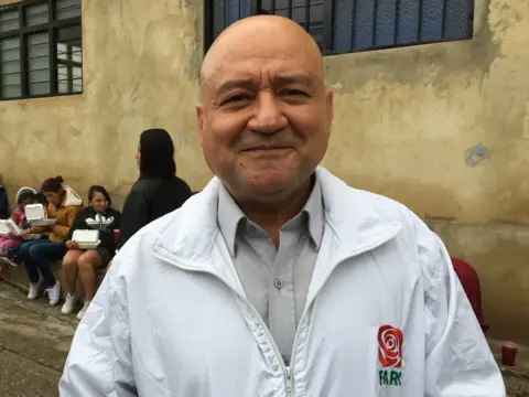 Carlos Antonio Lozada on the campaign trail