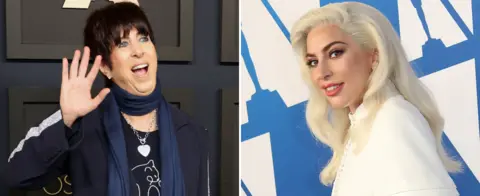 Getty Images Diane Warren and Lady Gaga