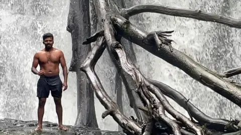 FAMILY PHOTO The body of Mohananeethan Muruganantharajah was discovered at Sgwd y Pannwr waterfall