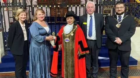 Medway NHS Foundation Trust Medway NHS Foundation Trust being presented freedom of Medway