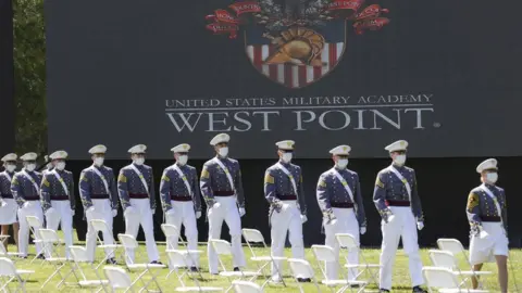 Getty Images West Point graduation parade