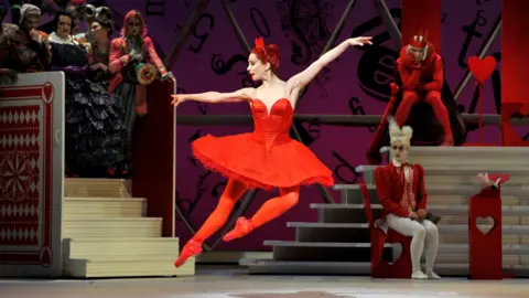 Getty Images Tamara Rojo as the Queen of Hearts